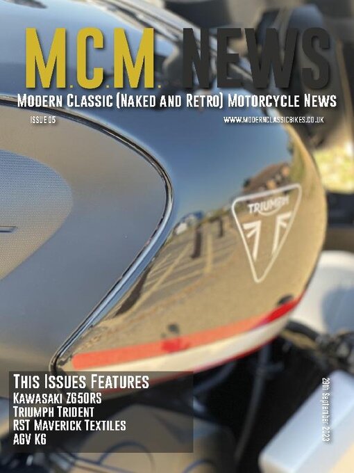 Title details for Modern Classic Motorcycle News by Modern Classic Motorcycle News - Available